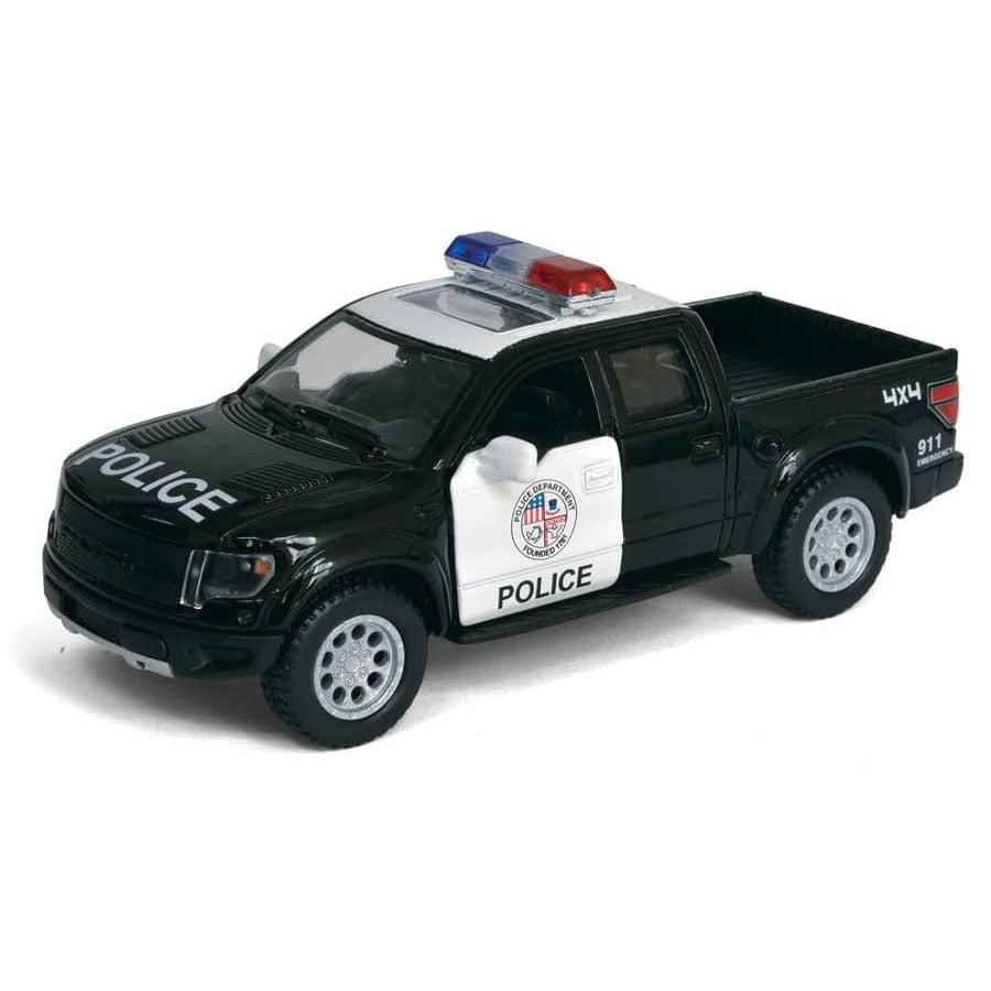 Kinsmart-5" Diecast 2013 Ford F-150 SVT Raptor Police-MC-55966-Legacy Toys